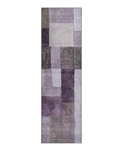 Dalyn Rug Company Dalyn Neo No15 Runner Area Rug, 2'3 X 7'6 In Purple