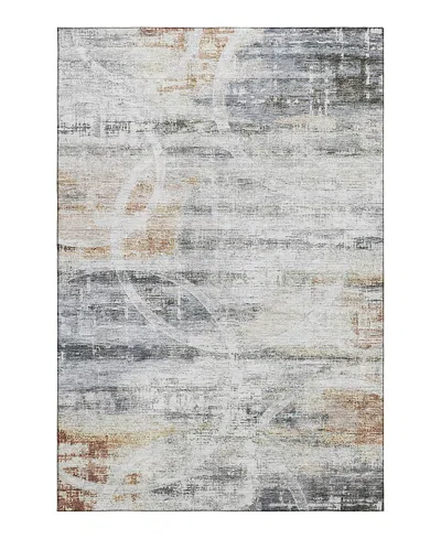 Dalyn Rug Company Dalyn Neo No3 Area Rug, 8' X 10' In Silver