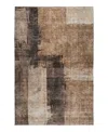 Dalyn Rug Company Dalyn Nouveau Nv10 Area Rug, 9' X 12' In Brown