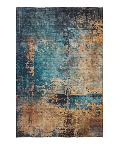 Dalyn Rug Company Dalyn Nouveau Nv14 Area Rug, 3' X 5' In Blue