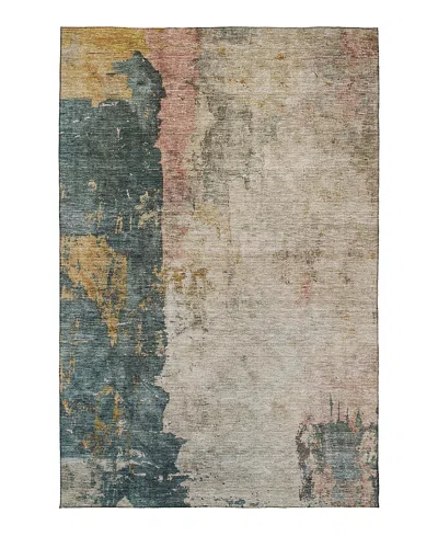 Dalyn Rug Company Dalyn Nouveau Nv15 Area Rug, 8' X 10' In Brown