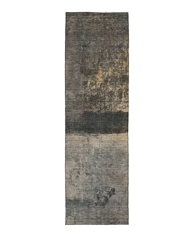 Dalyn Rug Company Dalyn Nouveau Nv16 Runner Area Rug, 2'3 X 7'6 In Brown