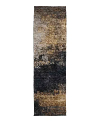 Dalyn Rug Company Dalyn Nouveau Nv17 Runner Area Rug, 2'3 X 7'6 In Gray