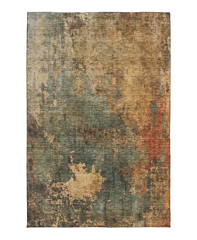 Dalyn Rug Company Dalyn Nouveau Nv19 Area Rug, 9' X 12' In Green