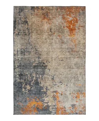 Dalyn Rug Company Dalyn Nouveau Nv20 Area Rug, 5' X 7'6 In Brown
