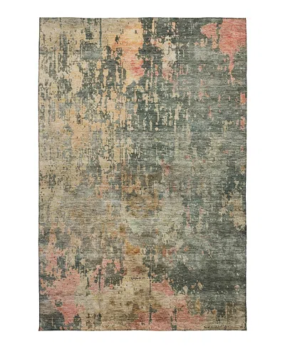 Dalyn Rug Company Dalyn Nouveau Nv22 Area Rug, 3' X 5' In Green