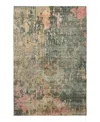 Dalyn Rug Company Dalyn Nouveau Nv22 Area Rug, 8' X 10' In Green