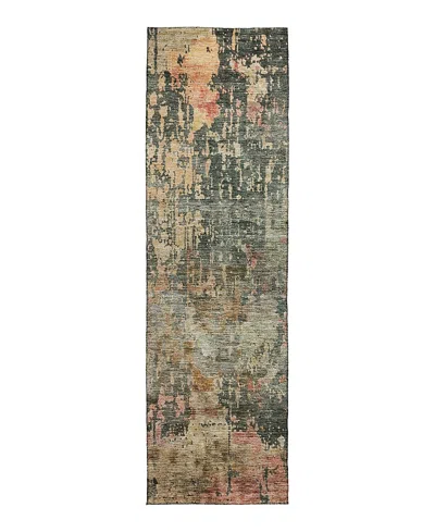 Dalyn Rug Company Dalyn Nouveau Nv22 Runner Area Rug, 2'3 X 7'6 In Green