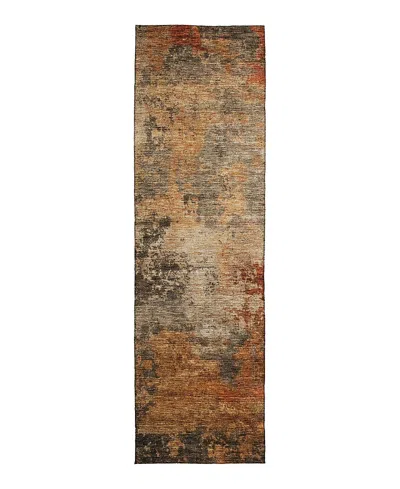 Dalyn Rug Company Dalyn Nouveau Nv24 Runner Area Rug, 2'3 X 7'6 In Brown