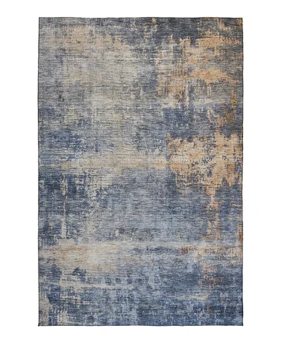 Dalyn Rug Company Dalyn Nouveau Nv25 Area Rug, 9' X 12' In Blue