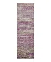 Dalyn Rug Company Dalyn Nouveau Nv4 Runner Area Rug, 2'3 X 7'6 In Pink