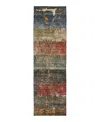 Dalyn Rug Company Dalyn Nouveau Nv6 Runner Area Rug, 2'3 X 7'6 In Green