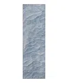 Dalyn Rug Company Dalyn Pacifica Pa1 Runner Area Rug, 2'3 X 7'6 In Blue