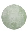 Dalyn Rug Company Dalyn Pacifica Pa11 Round Area Rug, 8' X 8' In Green