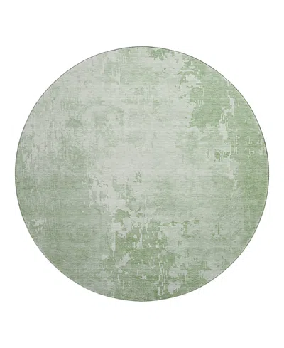 Dalyn Rug Company Dalyn Pacifica Pa11 Round Area Rug, 8' X 8' In Green