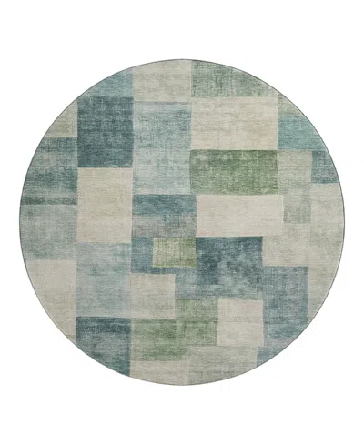Dalyn Rug Company Dalyn Pacifica Pa12 Round Area Rug, 8' X 8' In Green
