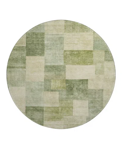 Dalyn Rug Company Dalyn Pacifica Pa12 Round Area Rug, 8' X 8' In Green