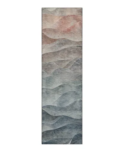 Dalyn Rug Company Dalyn Pacifica Pa2 Runner Area Rug, 2'3 X 7'6 In Blue