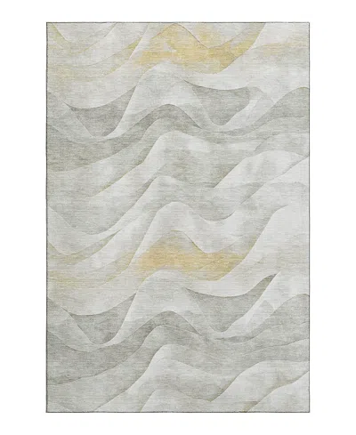 Dalyn Rug Company Dalyn Pacifica Pa3 Area Rug, 10' X 14' In Silver