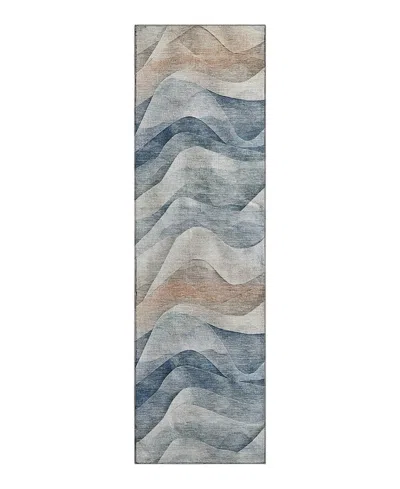 Dalyn Rug Company Dalyn Pacifica Pa3 Runner Area Rug, 2'3 X 7'6 In Blue
