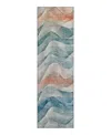 Dalyn Rug Company Dalyn Pacifica Pa3 Runner Area Rug, 2'3 X 7'6 In Blue