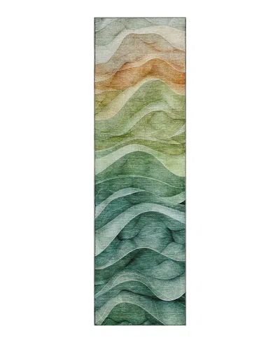 Dalyn Rug Company Dalyn Pacifica Pa4 Runner Area Rug, 2'3 X 7'6 In Blue