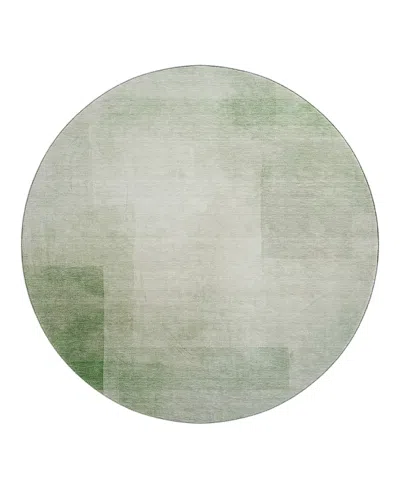 Dalyn Rug Company Dalyn Pacifica Pa5 Round Area Rug, 8' X 8' In Green