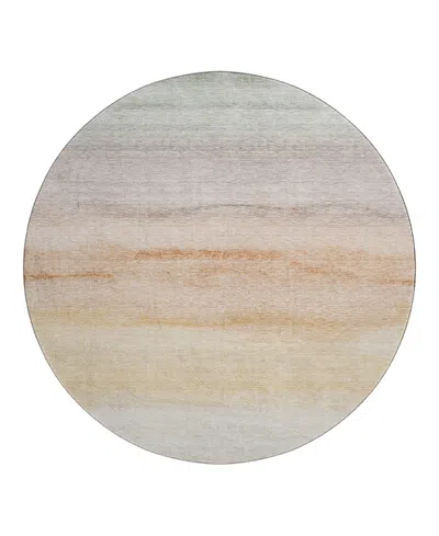 Dalyn Rug Company Dalyn Pacifica Pa8 Round Area Rug, 8' X 8' In Orange