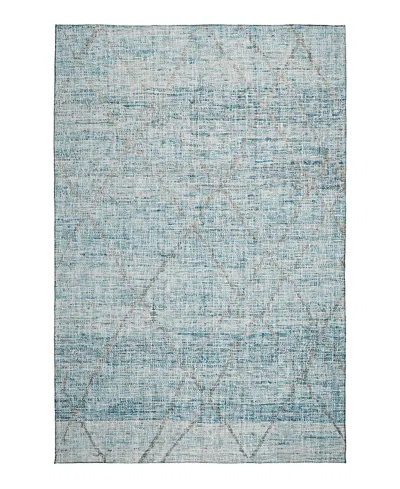 Dalyn Rug Company Dalyn Portico Washable Po1 Area Rug, 10' X 14' In Blue
