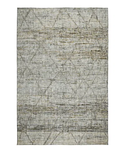 Dalyn Rug Company Dalyn Portico Washable Po1 Area Rug, 10' X 14' In Gray