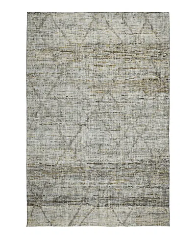 Dalyn Rug Company Dalyn Portico Washable Po1 Area Rug, 5' X 7'6 In Gray