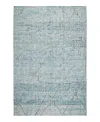 Dalyn Rug Company Dalyn Portico Washable Po1 Area Rug, 9' X 12' In Blue