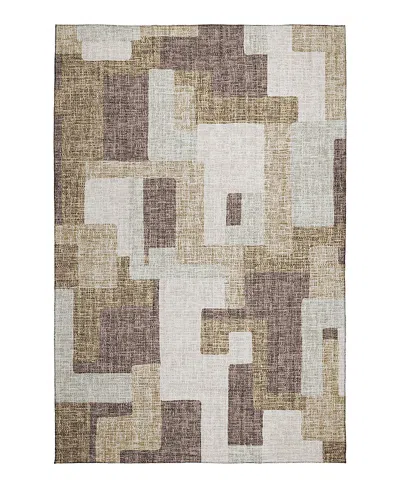 Dalyn Rug Company Dalyn Portico Washable Po3 Area Rug, 2'6 X 3'10 In Brown