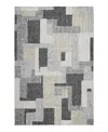 Dalyn Rug Company Dalyn Portico Washable Po3 Area Rug, 8' X 10' In Gray