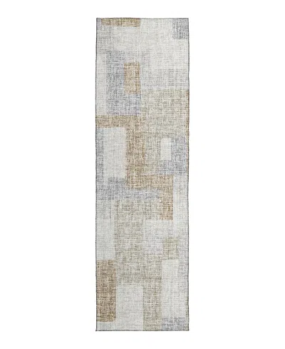 Dalyn Rug Company Dalyn Portico Washable Po3 Runner Area Rug, 2'3 X 7'6 In White