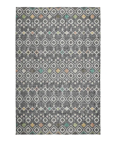 Dalyn Rug Company Dalyn Portico Washable Po4 Area Rug, 8' X 10' In Gray