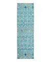 Dalyn Rug Company Dalyn Portico Washable Po4 Runner Area Rug, 2'3 X 7'6 In Blue