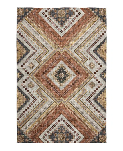 Dalyn Rug Company Dalyn Portico Washable Po5 Area Rug, 2'6 X 3'10 In Brown