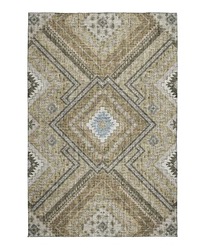 Dalyn Rug Company Dalyn Portico Washable Po5 Area Rug, 5' X 7'6 In Sand