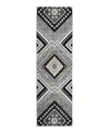 Dalyn Rug Company Dalyn Portico Washable Po5 Runner Area Rug, 2'3 X 7'6 In Black