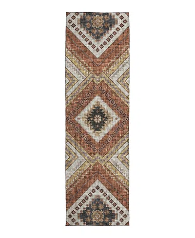 Dalyn Rug Company Dalyn Portico Washable Po5 Runner Area Rug, 2'3 X 7'6 In Brown