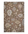 Dalyn Rug Company Dalyn Portico Washable Po6 Area Rug, 3' X 5' In Brown