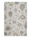 Dalyn Rug Company Dalyn Portico Washable Po6 Area Rug, 5' X 7'6 In White