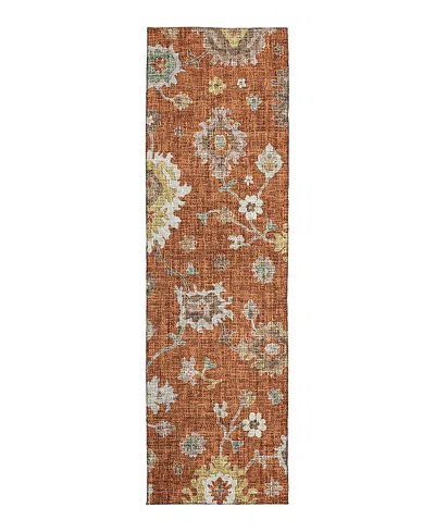 Dalyn Rug Company Dalyn Portico Washable Po6 Runner Area Rug, 2'3 X 7'6 In Red