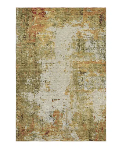 Dalyn Rug Company Dalyn Ravenna Washable Rn1 Area Rug, 9' X 12' In Green