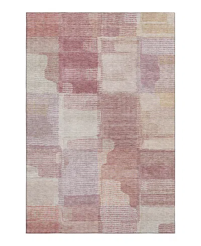 Dalyn Rug Company Dalyn Ravenna Washable Rn10 Area Rug, 2'6 X 3'10 In Pink