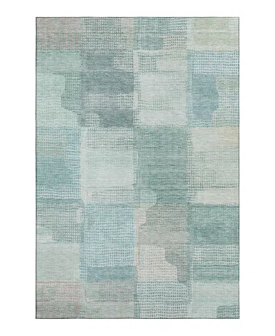 Dalyn Rug Company Dalyn Ravenna Washable Rn10 Area Rug, 8' X 10' In Blue