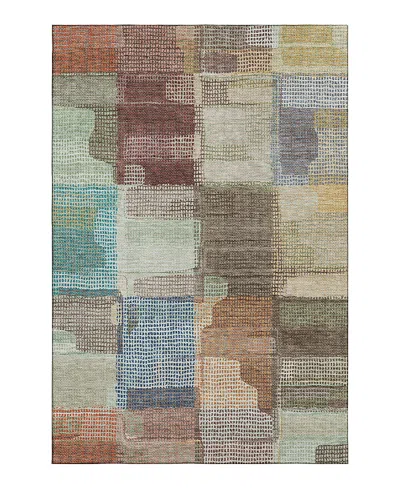 Dalyn Rug Company Dalyn Ravenna Washable Rn10 Area Rug, 8' X 10' In Gray