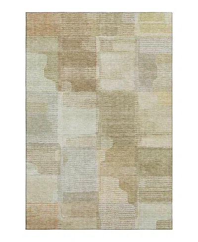 Dalyn Rug Company Dalyn Ravenna Washable Rn10 Area Rug, 9' X 12' In Sand