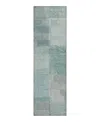 Dalyn Rug Company Dalyn Ravenna Washable Rn10 Runner Area Rug, 2'3 X 7'6 In Blue